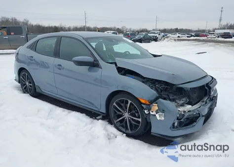 2020 Honda Civic Sport из США, поврежденный, VIN SHHFK7G49LU223311